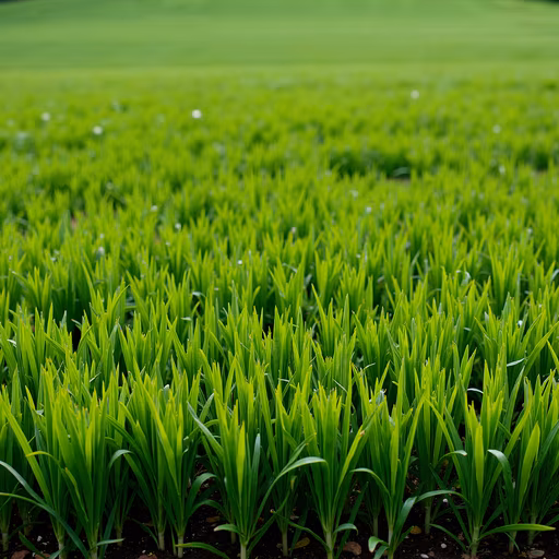 Green Field Illustration