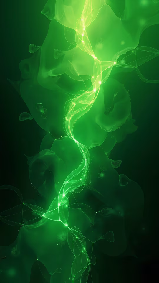 Green Glow Illustration