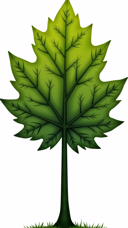 Green Leaf Illustration