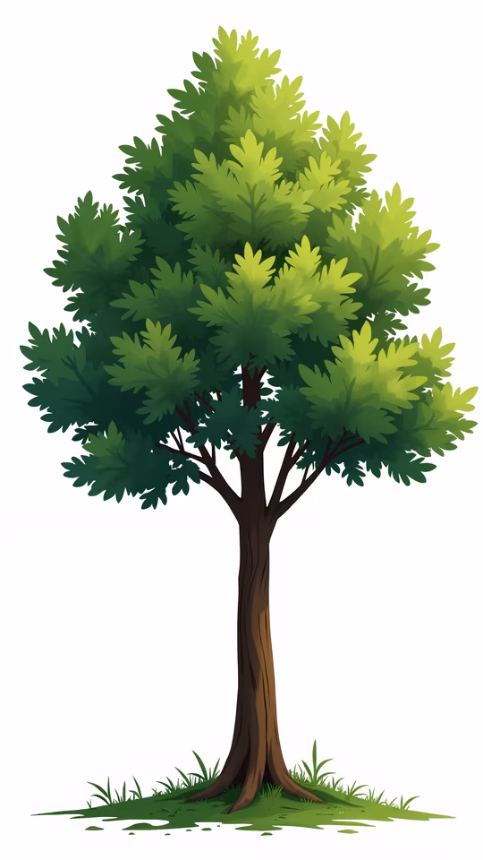 Green Tree Illustration