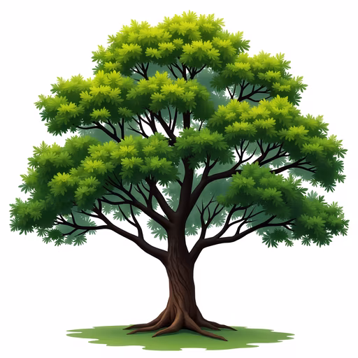 Green Tree Illustration
