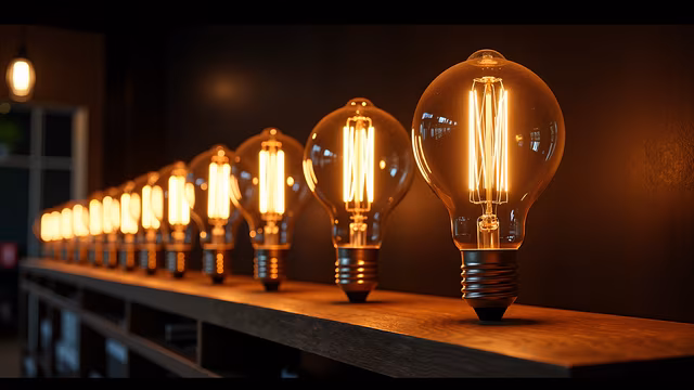 Illuminated Light Bulbs