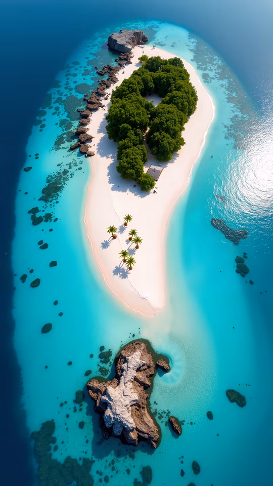 Island Paradise Illustration