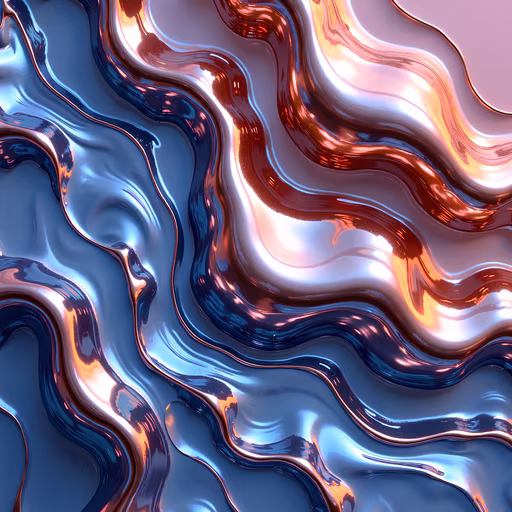 Liquid Waves Illustration