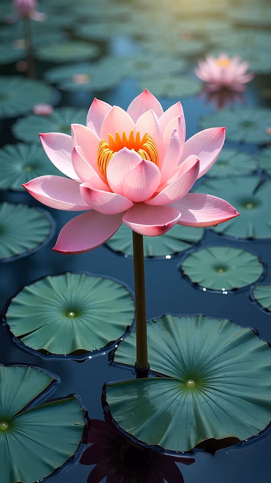 Lotus Flower Illustration