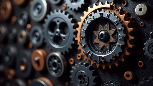 Mechanical Gear Illustration