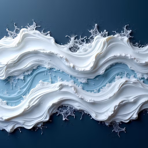 Milk Splash Illustration