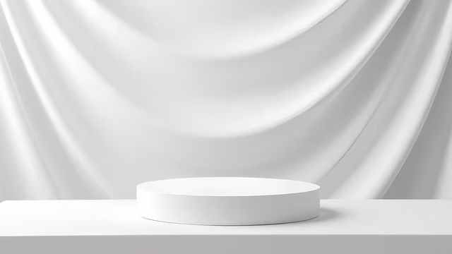 Minimalist Podium in Soft Light