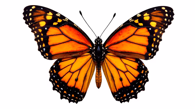 Monarch Butterfly Illustration