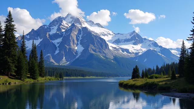 Mountain Lake Realistic