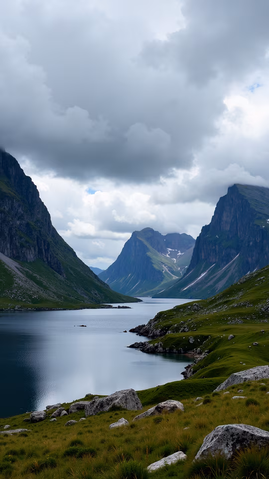 Mountain Lake Realistic