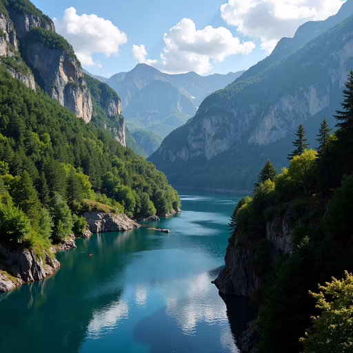 Mountain Lake Realistic