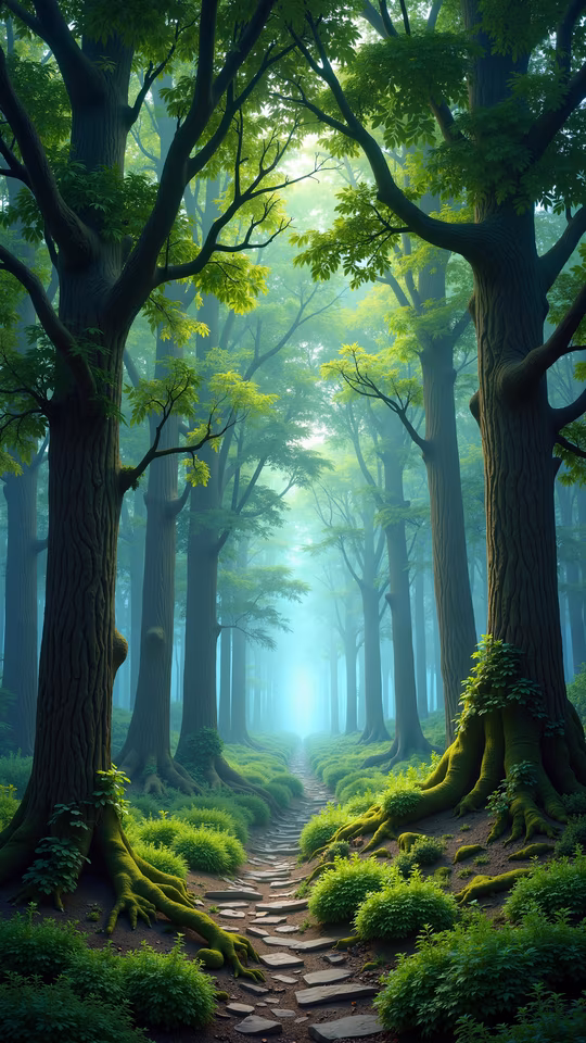 Mystical Forest Path