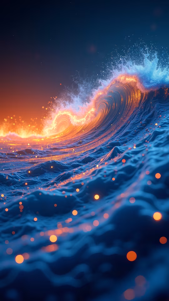 Ocean Wave Illustration
