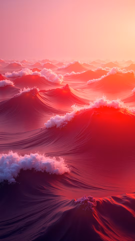 Ocean Waves Illustration