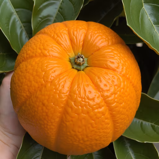 Orange Fruit Illustration