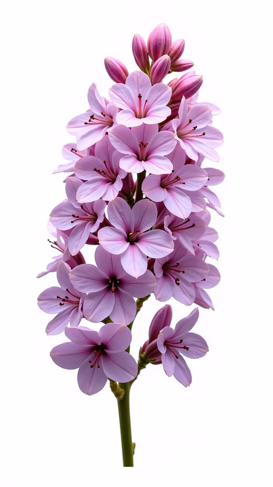 Pink Flowers Illustration
