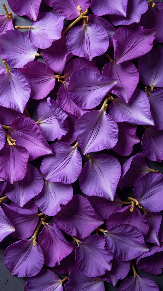Purple Petals Realistic