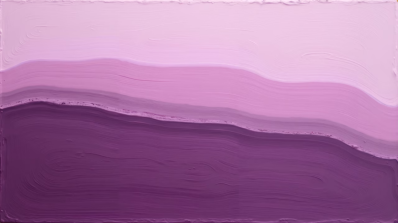Abstract illustration of flowing purple waves, featuring textured brush strokes and a gradient of colors.