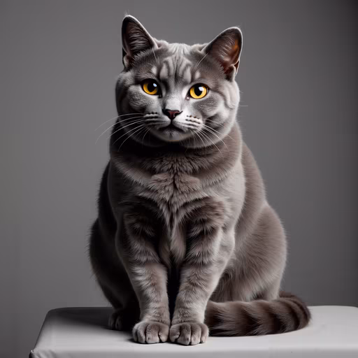 Realistic Cat Portrait