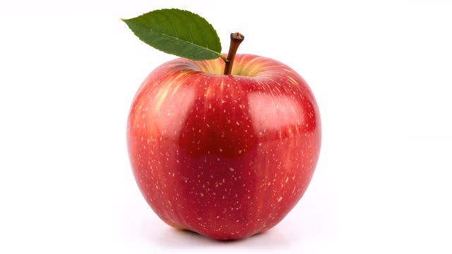 Red Apple Illustration