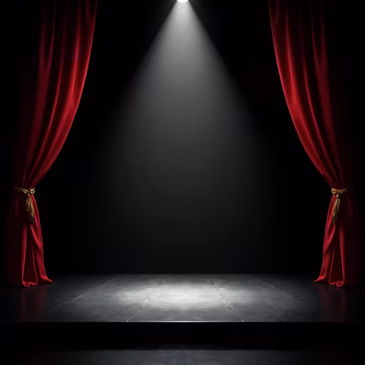 Red Curtains Spotlight