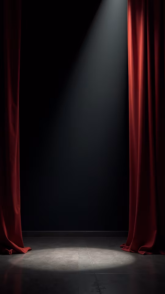 Red Curtains Spotlight