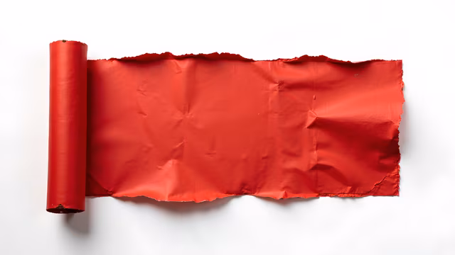 Red Paper Roll
