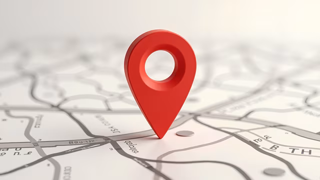 Red Pin On Map