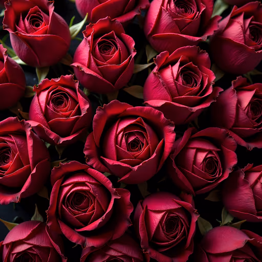 Red Roses Realistic