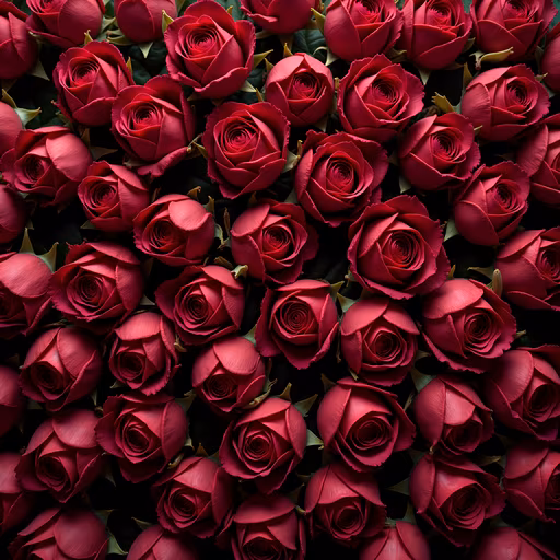 Red Roses Realistic