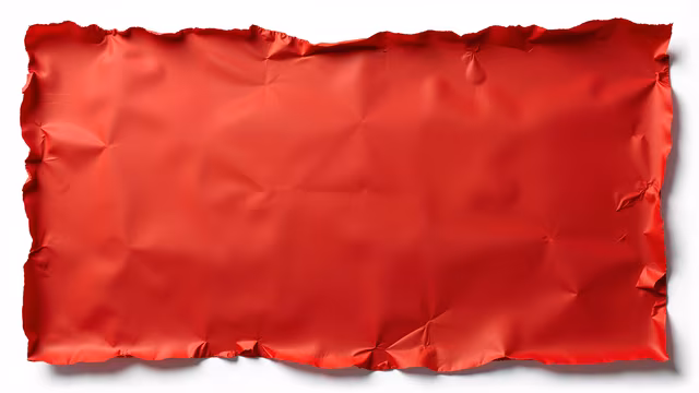 Red Silk Fabric