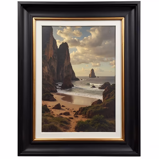 Rocky Coastline Sunset