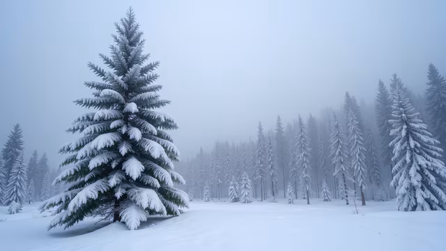 Snowy Forest