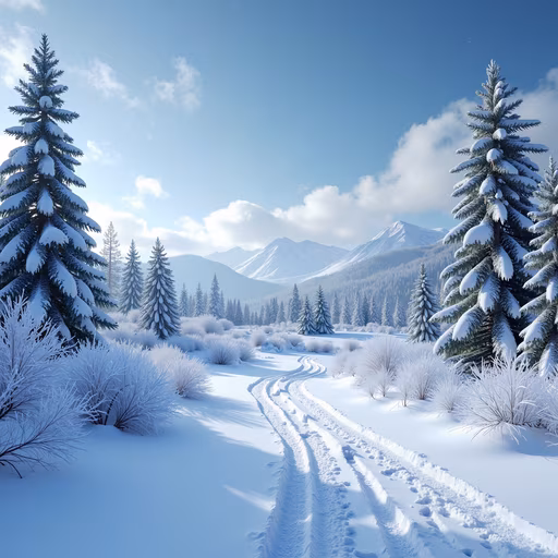 Snowy Mountain Trail