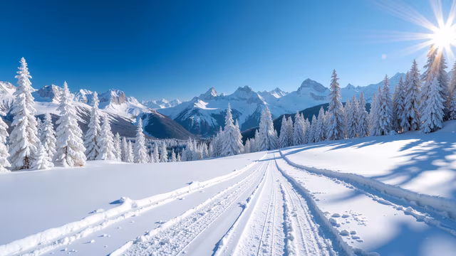 Snowy Mountain Trail