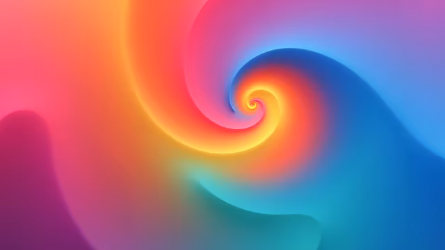 Spiral Gradient Illustration