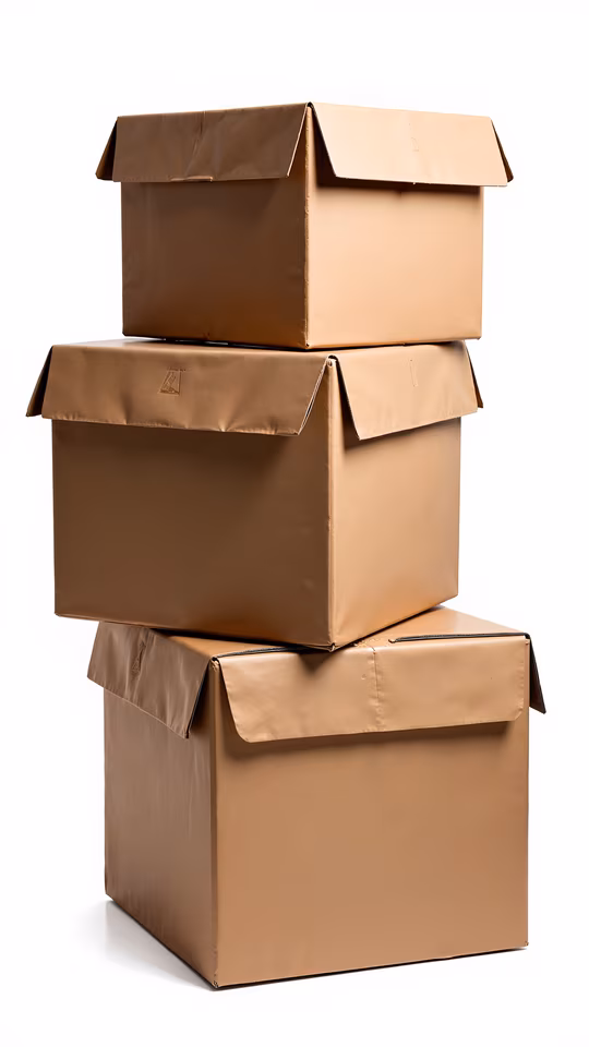 Stacked Boxes Realistic