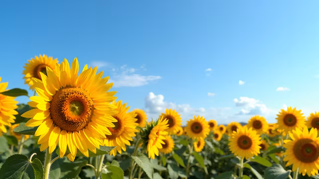 Sunflower Field Realistic