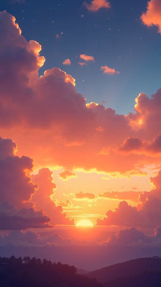 Sunset Illustration