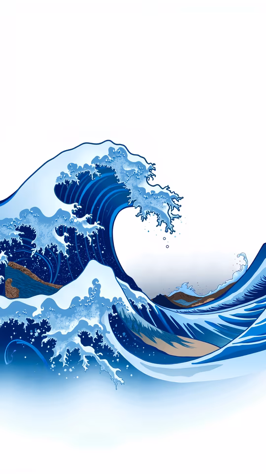 The Great Wave Off Kanagawa