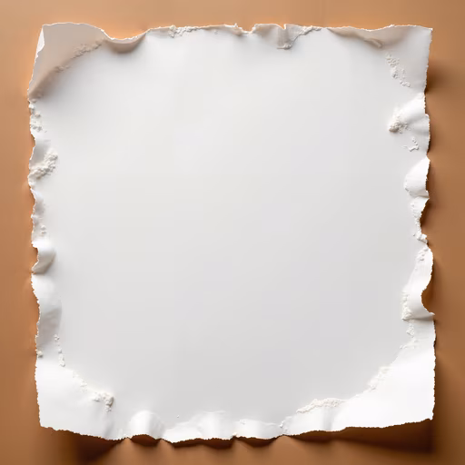 Torn Paper Frame