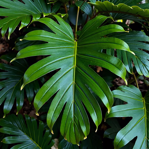 Tropical Leaf Illustration