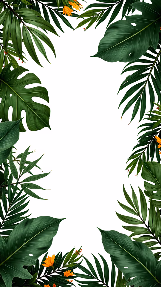 Tropical Leaves Illustration