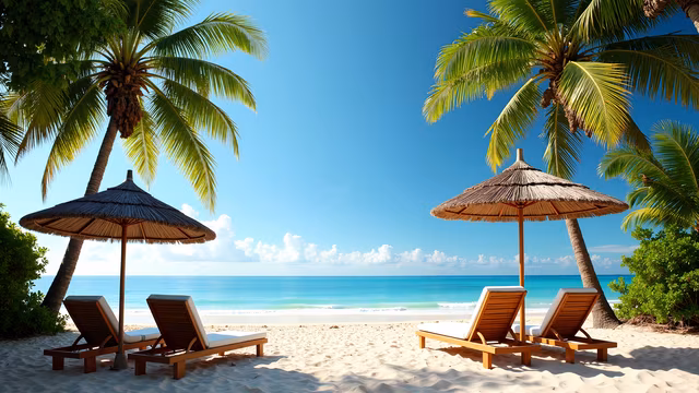 Tropical Paradise Beach