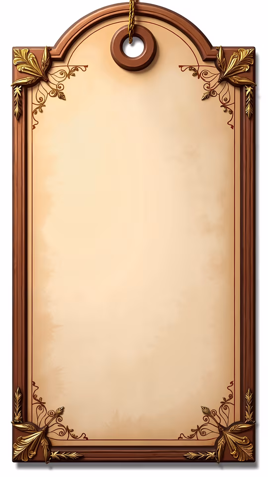 Vintage Wooden Frame