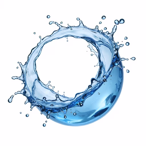 Water Splash Illustration