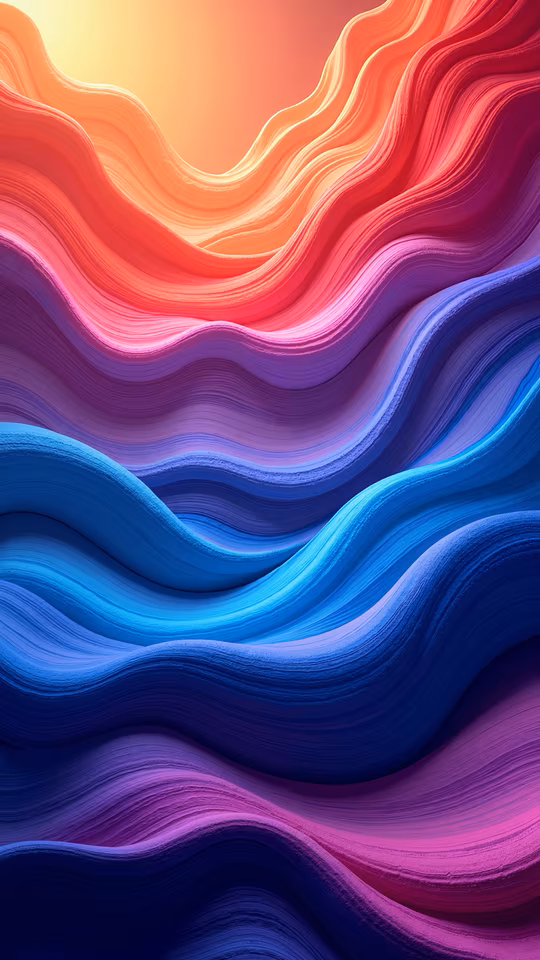 Wavy Abstract Illustration