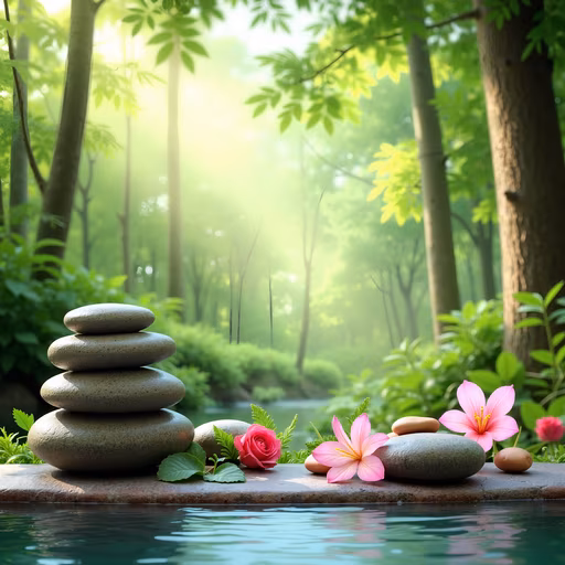 Zen Garden Illustration