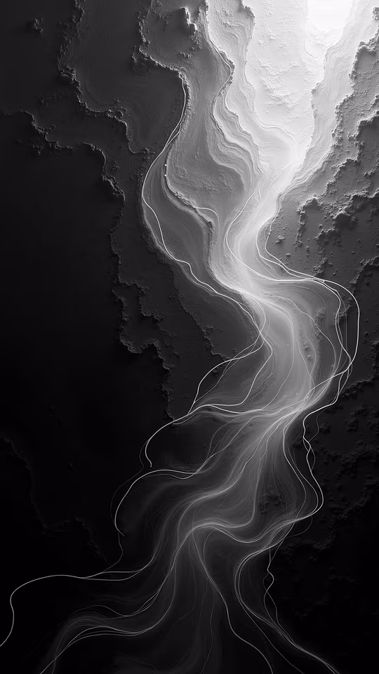 Abstract Flowing Lines